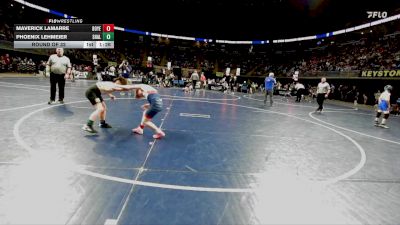 95 lbs Round Of 32 - Maverick LaMarre, Boyertown vs Phoenix Lehmeier, Shaler
