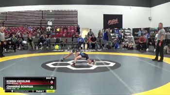 60 lbs Placement Matches (8 Team) - Korbin Kiessling, Team Revival vs Channing Bowman, POWA (CO)