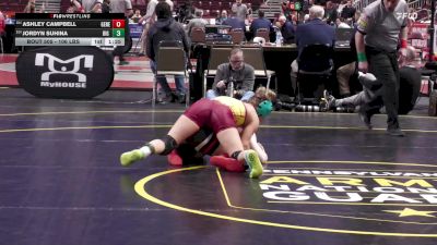 106 lbs First Round - Ashley Campbell, General McLane-G vs Jordyn Suhina, Big Spring-G