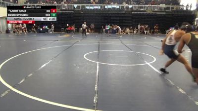 157 lbs Cons. Round 4 - Larry Cruz, Rio Hondo College vs David Sypnicki, Santa Rosa Junior College