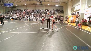 70 lbs Semifinal - Cole Richardson, Barnsdall Youth Wrestling vs Henry Hibdon, Barnsdall Youth Wrestling