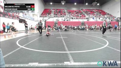 43-46 lbs 3rd Place - Canton Cargill, Duncan Demon Wrestling vs Vale Torres., Standfast