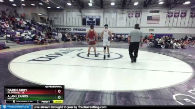 220 lbs Quarters - Alan Leanos, Pasco vs Daren Airey, Mt. Spokane