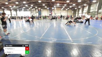 160 lbs Consi Of 16 #1 - Percie Hatfield, WA vs Joseph Baker, MA