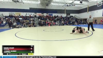 165 lbs Cons. Semi - Corbin Jaurez, Shadle Park vs David Colby, Ridgeline