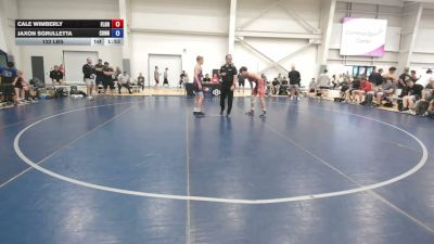 132 lbs Cale Wimberly, Florida vs Jaxon Sgrulletta, Connecticut
