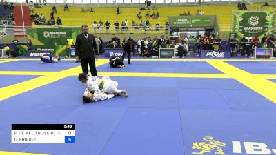 FERNANDA DE MELO OLIVEIRA vs DIOSANA FRIGO 2024 Brasileiro Jiu-Jitsu IBJJF