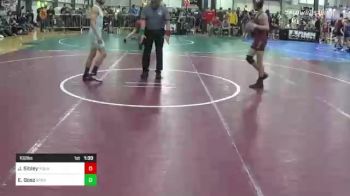 102 lbs Quarterfinal - Jack Sibley, Young Guns vs Evan Gosz, Spar