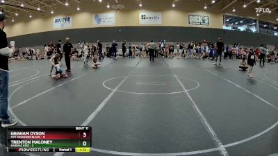 56 lbs Round 4 (6 Team) - Graham Dyson, Mat Assassins Black vs Trenton Maloney, Kardiac Kidz