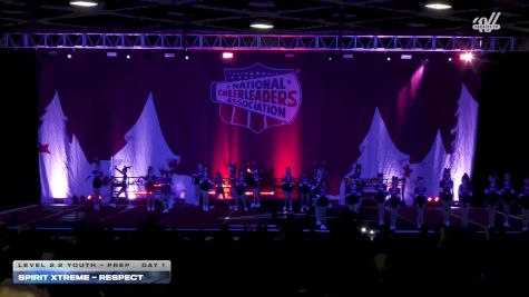Spirit Xtreme - Respect [2025 L2.2 Youth - PREP Day 1] 2025 NCA Holiday Classic