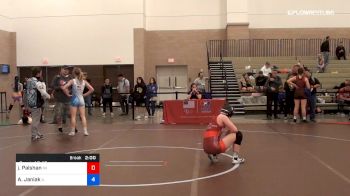 49 kg Consi Of 8 #2 - Johanna Palshan, Team Michigan vs Alexis Janiak, Team Illinois