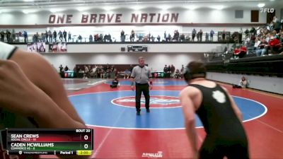 175 lbs Semis & 3rd Wb (16 Team) - KENNETH WEST, Commerce Hs vs Erickson Day, Social Circle