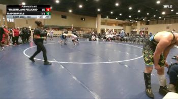 150 lbs 3rd Place Match - Massimiliano Pellicano, Venice Takedown Club vs Mason Basile, Tampa Bay Tiger WC