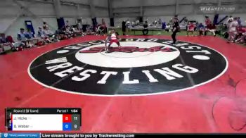 106 lbs Round 2 (8 Team) - James Hicks, Tennessee vs Dalton Weber, New Jersey