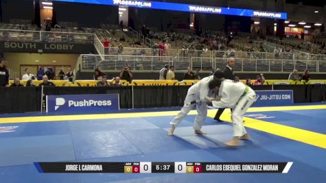 Carlos Esequiel Gonzalez Moran vs Jorge L Carmona 2025 Pan Jiu Jitsu IBJJF Championship