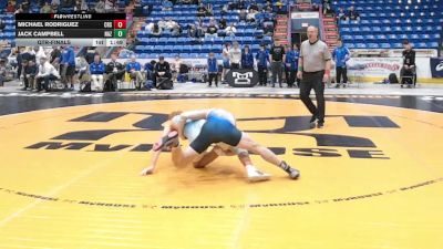 145 lbs Qtr-finals - Michael Rodriguez, Council Rock South vs Jack Campbell, Nazareth Area