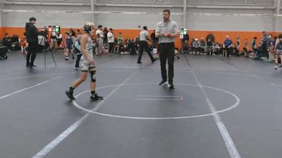 68 lbs Round 2 (4 Team) - Hudson Briggs, Aurora Wrestling vs Anthony Brown, Silo WC