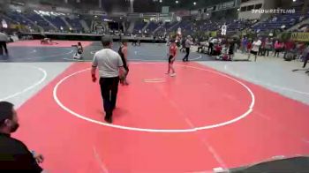 116 lbs Quarterfinal - Zane Woodward, Hershey WC vs Noah Cuellar, 806Takedown Wrestling