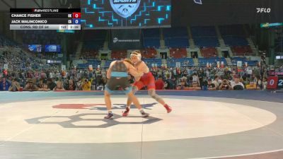 138 lbs Cons. Rd Of 64 - Chance Fisher, OK vs Jack Malinconico, CA