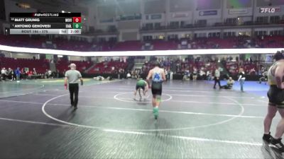 175 lbs Champ. Round 2 - Antonio Genovesi, Eagle vs Matt Grunig, Mountain View