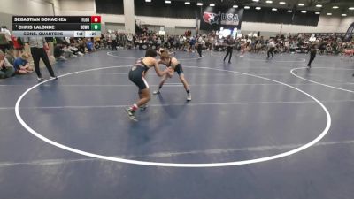 144 lbs Cons. Quarters - Chris Lalonde, Bear Cave Wrestling Club vs Sebastian Bonachea, Florida