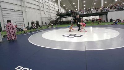 95 lbs Myrra Bukowiecki, Michigan vs Rylee Beville, Florida