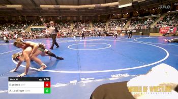 100 lbs Quarterfinal - Easton Pierce, Standfast vs Anson Lastinger, Cardinal Wrestling Club