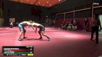 285 lbs Cons. Round 2 - Lakyr Peska, South Tama County vs Colton McDowell, Independence