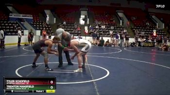 167 lbs Round 2 (4 Team) - Trenton Mansfield, Michigan Cobras Blue vs Tyler Schofield, Attrition Wrestling