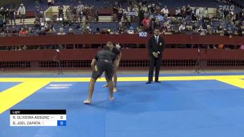 RAPHAEL OLIVEIRA ASSUNÇÃO vs BENJAMIN JOEL ZAPATA 2023 Pan IBJJF Jiu-Jitsu No-Gi Championship