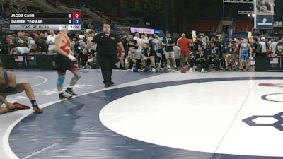 113 lbs Cons. Rd Of 16 - Jacob Carr, Delaware vs Damien Yeoman, Iowa