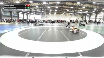 100 lbs Consi Of 8 #2 - Griffin Smith, WV vs Micah Mcgrath, MA