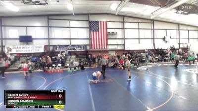 145+ Cons. Semi - Caden Avery, Aviator Wrestling Academy vs Ledger Madsen, Richfield