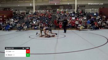 132 lbs Prelims - Sam Lee, Christian Brothers vs Henry Bieze, Marist School