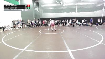 155 lbs Quarterfinal - Isabella Pinson, Ray Pec vs Kayley Whitaker, Har-Ber