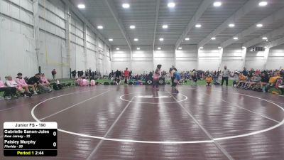 190 lbs Gabrielle Sanon-Jules, New Jersey vs Paisley Murphy, Florida