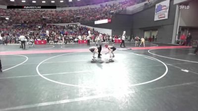 90 lbs Champ. Round 1 - Arthur Harcus, RT Elite / Belmont-Plattville Youth Wrestling vs Harper Salmon, North Crawford Seneca