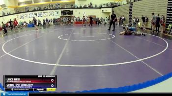 145 lbs Semifinal - Luke Reid, Region Wrestling Academy vs Christian Arberry, Warren Wrestling Academy