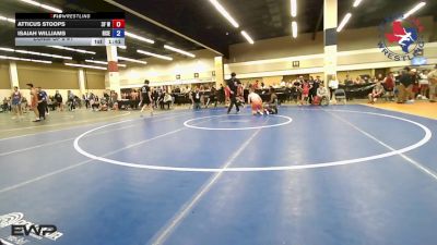 108 lbs Consi Of 8 #1 - Atticus Stoops, 3F Wrestling vs Isaiah Williams, Rise Wrestling