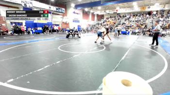 190 lbs Champ. Round 2 - Jacob Sanchez, La Quinta L (La Quinta) vs Jeremy Brieske, Etiwanda
