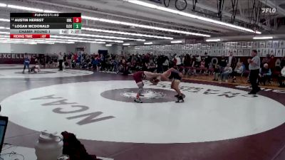 141 lbs Champ. Round 1 - Logan McDonald, Iowa Lakes CC vs Austin Herbst, UW - La Crosse