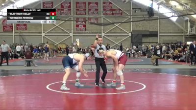 197 lbs Semifinal - Spencer Fetrow, Roger Williams vs Matthew Kelly, Rhode Island College