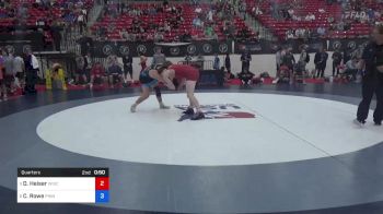 71 kg Quarters - Daniel Heiser, Wisconsin vs Cooper Rowe, Pinnacle Wrestling Club