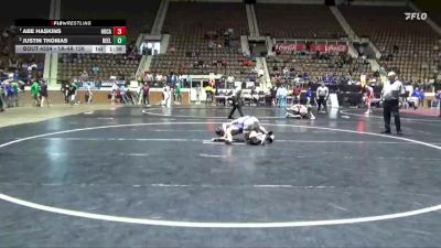 1A-4A 126 Semifinal - Justin Thomas, Reeltown vs Abe Haskins, Houston Academy