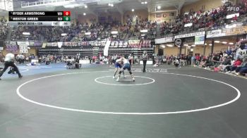 126 lbs Cons. Round 3 - Ryder Armstrong, Whitewater-Remington HS vs Weston Green, Norton Community HS