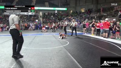 40 lbs 5th Place Match - Julia McNutt, Abilene vs Emmarie Orosco, Ulysses Wrestling Club