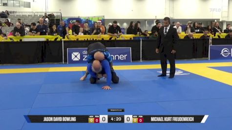 Michael Kurt Freudenreich vs Jason David Bowling 2025 World IBJJF Jiu-Jitsu No-Gi Championship