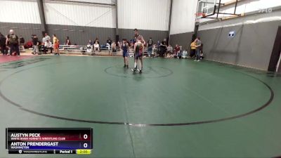 82 lbs Round 1 - Austyn Peck, White River Hornets Wrestling Club vs Anton Prendergast, Washington