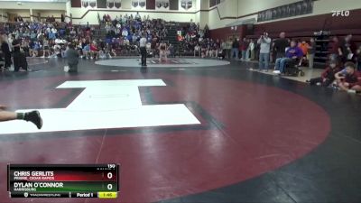 150 lbs Round 1 - Dylan O`Connor, Harrisburg vs Chris Gerlits, Prairie, Cedar Rapids