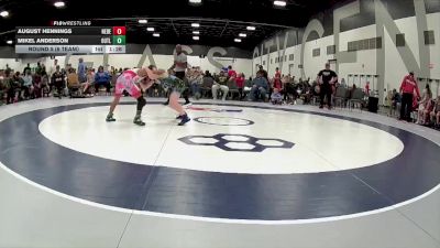 105 lbs Round 5 (6 Team) - Mikel Anderson, Indiana Outlaws vs August Hennings, Nebraska Elite